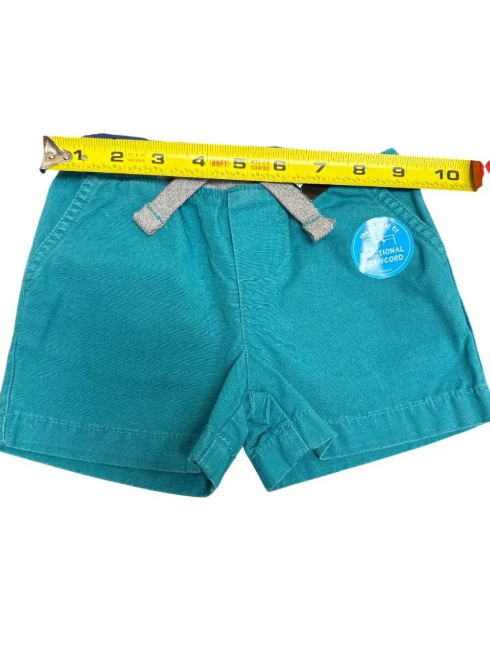 Carter's Baby Boys Easy Dock Shorts Teal Size 6 Months